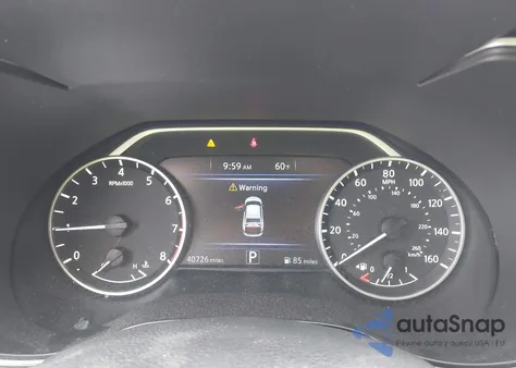 2019 Nissan Maxima 3.5 S z USA, uszkodzony, nr VIN 1N4AA6AV4KC381552